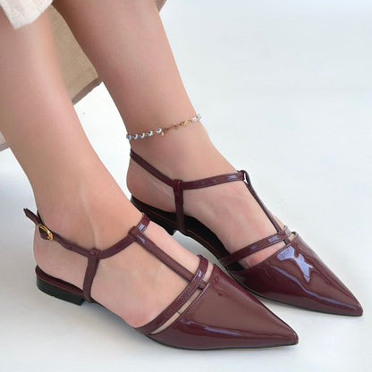 Canca Bordo Rugan Babet Ayakkabı